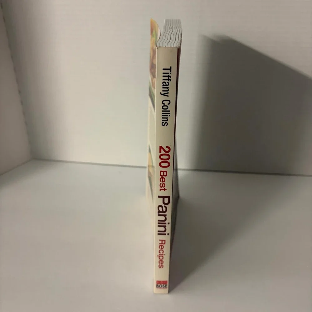 200 Best Panini Recipes Tiffany Collins Softcover Cookbook 2008 Robert Rose